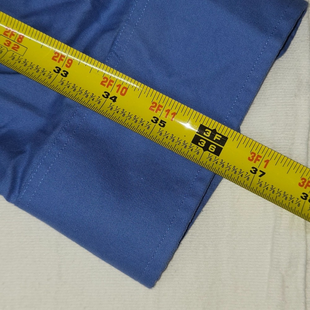 Merona "The Ultimate Shirt" Men's XXL Blue Long Sleeve Button Down 18-18 1/2 - Picture 15 of 16